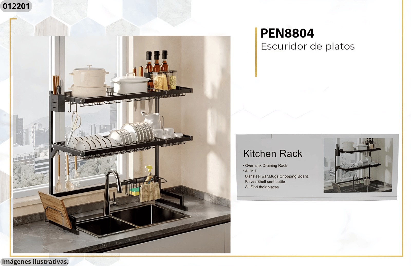 Escurridor de Platos 2 Niveles